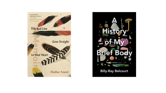 madhur anand and bily-ray belcourt book covers on white background